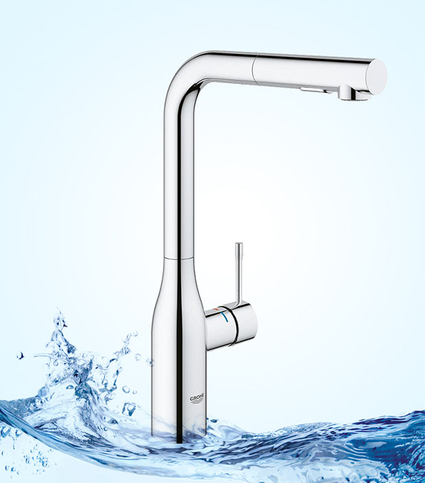 高仪(grohe) 厨房龙头 原装进口欧适可抽拉旋转厨房龙头