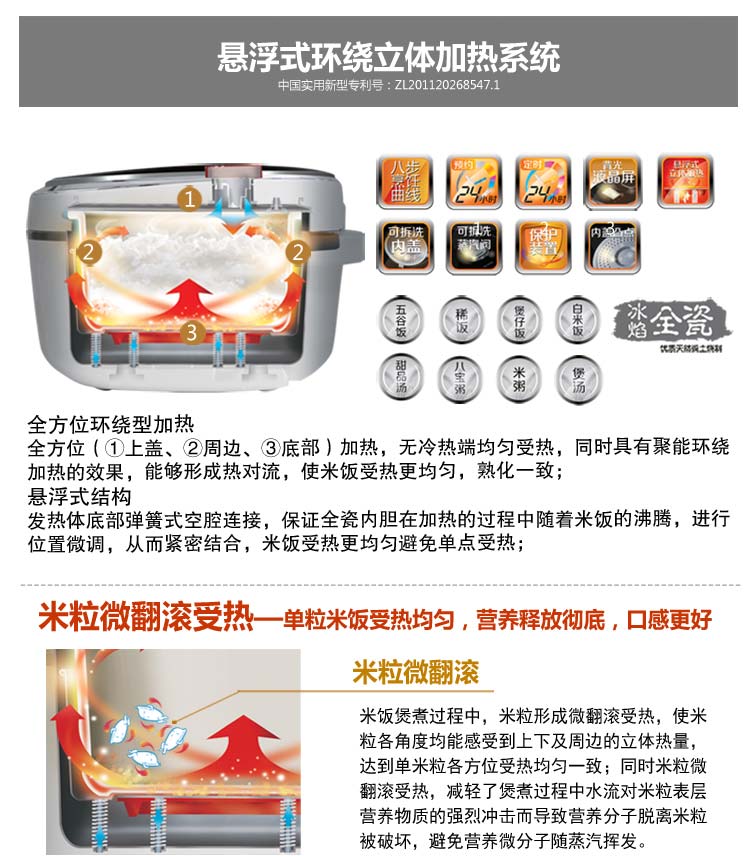 天际(TONZE)FD40FA电饭煲电饭煲4L