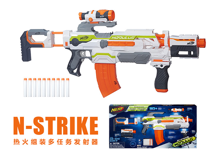 【京东超市】孩之宝(hasbro)nerf热火 软弹枪配件 组装多任务系列