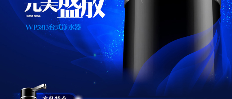 飞利浦（PHILIPS） WP5813 台上式可直饮 净水器