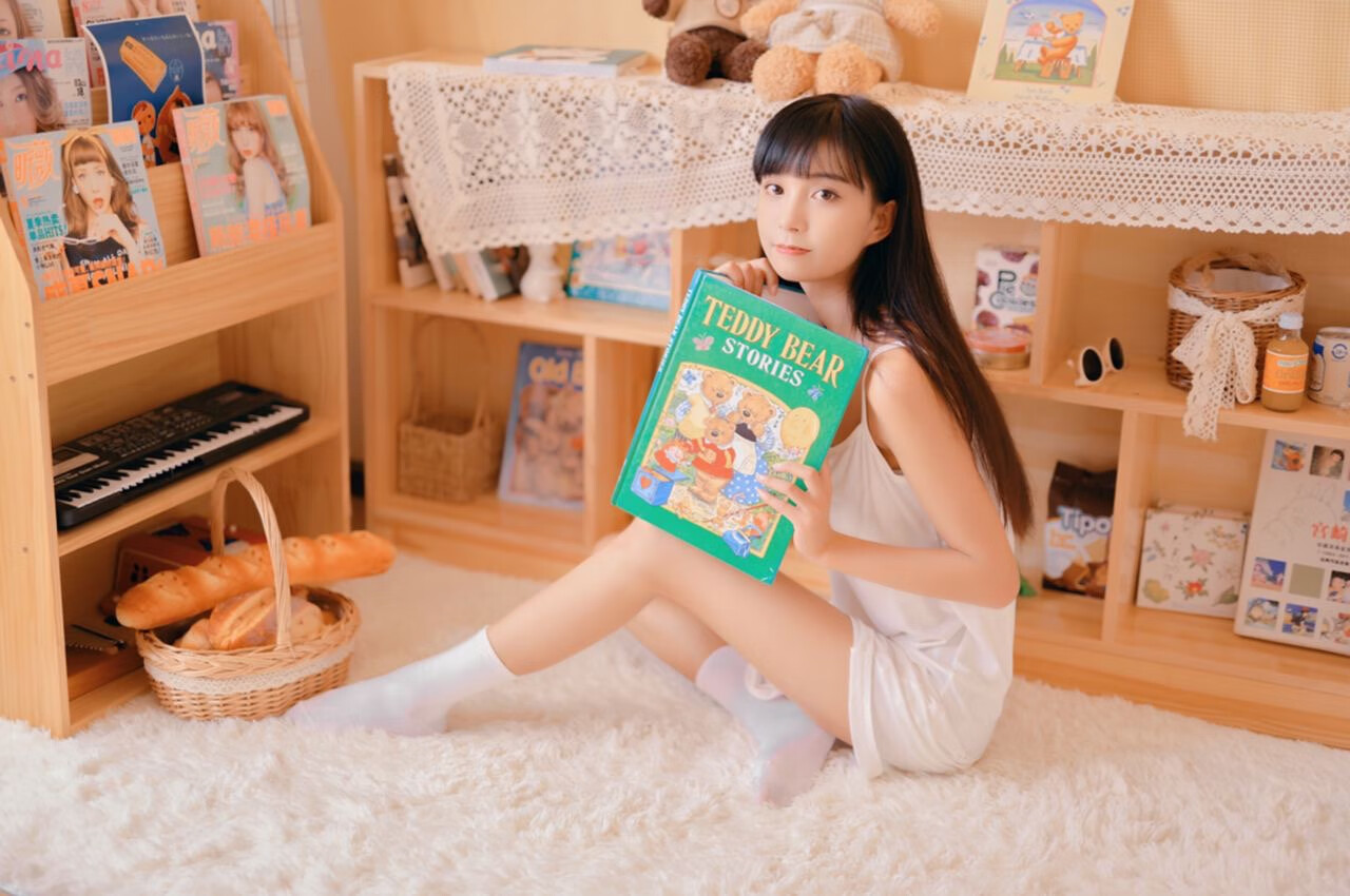 少女写真35 粉色回忆-小橘子网