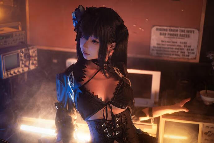 蠢沫沫-2024年会员《黑岩射手》 [36P-812MB]