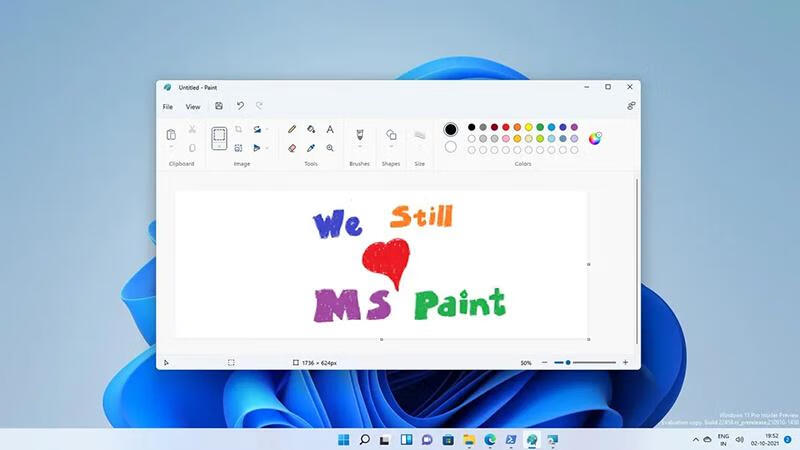 Windows 11画图应用Paint迎来重新设计的属性窗口