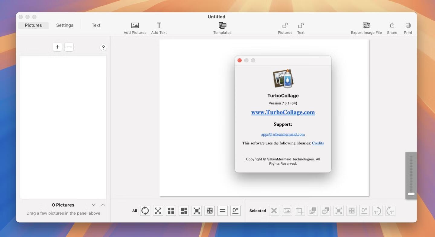 TurboCollage for Mac v7.3.1激活 照片拼贴工具
