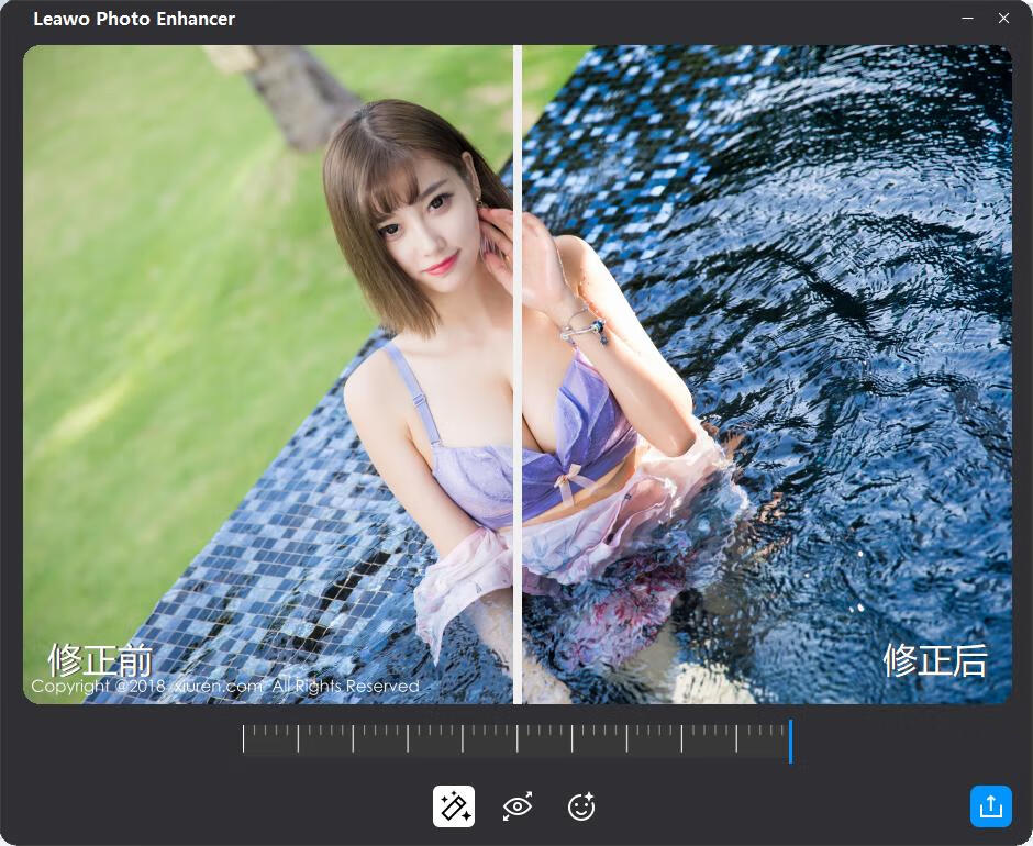 Leawo PhotoInsAI人工智能图片无损放大增强神器 v4.0.0Pro开心版-微分享自媒体驿站