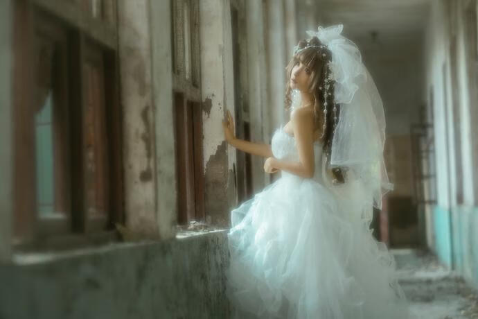 蠢沫沫-二月T2 婚纱[61P-680MB]