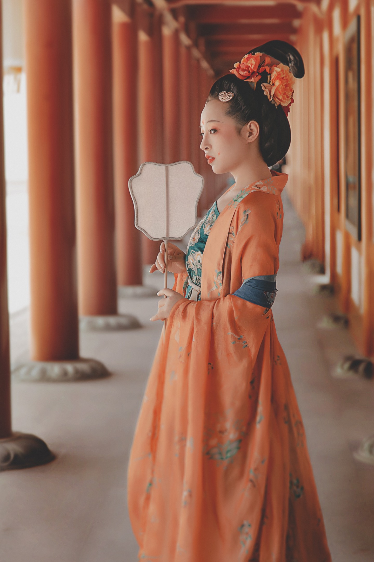 汉服古装美女 赏沉鱼落雁,观闭月羞花