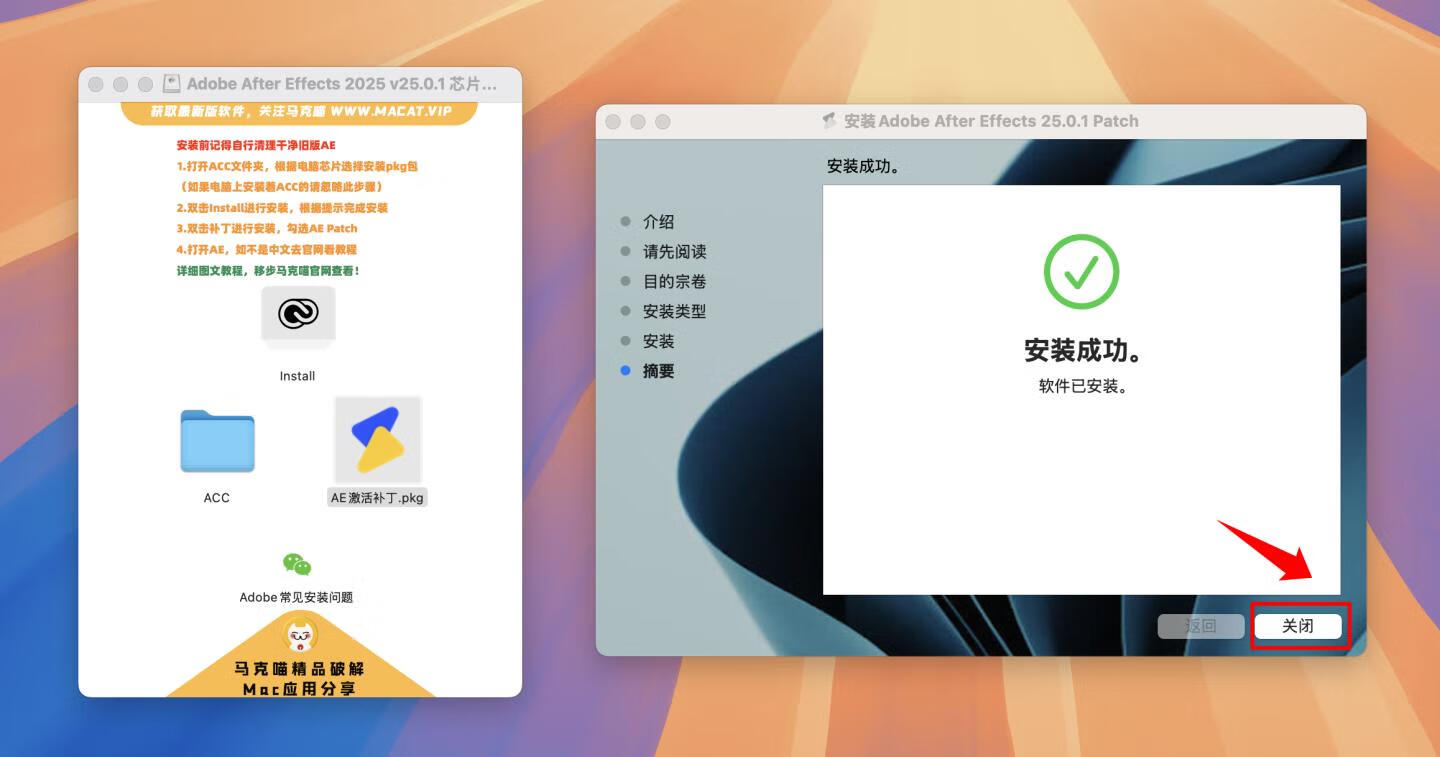 Adobe After Effects 2025 for Mac v25.0.1 中文破解版 intel/M通用 (AE 2025)