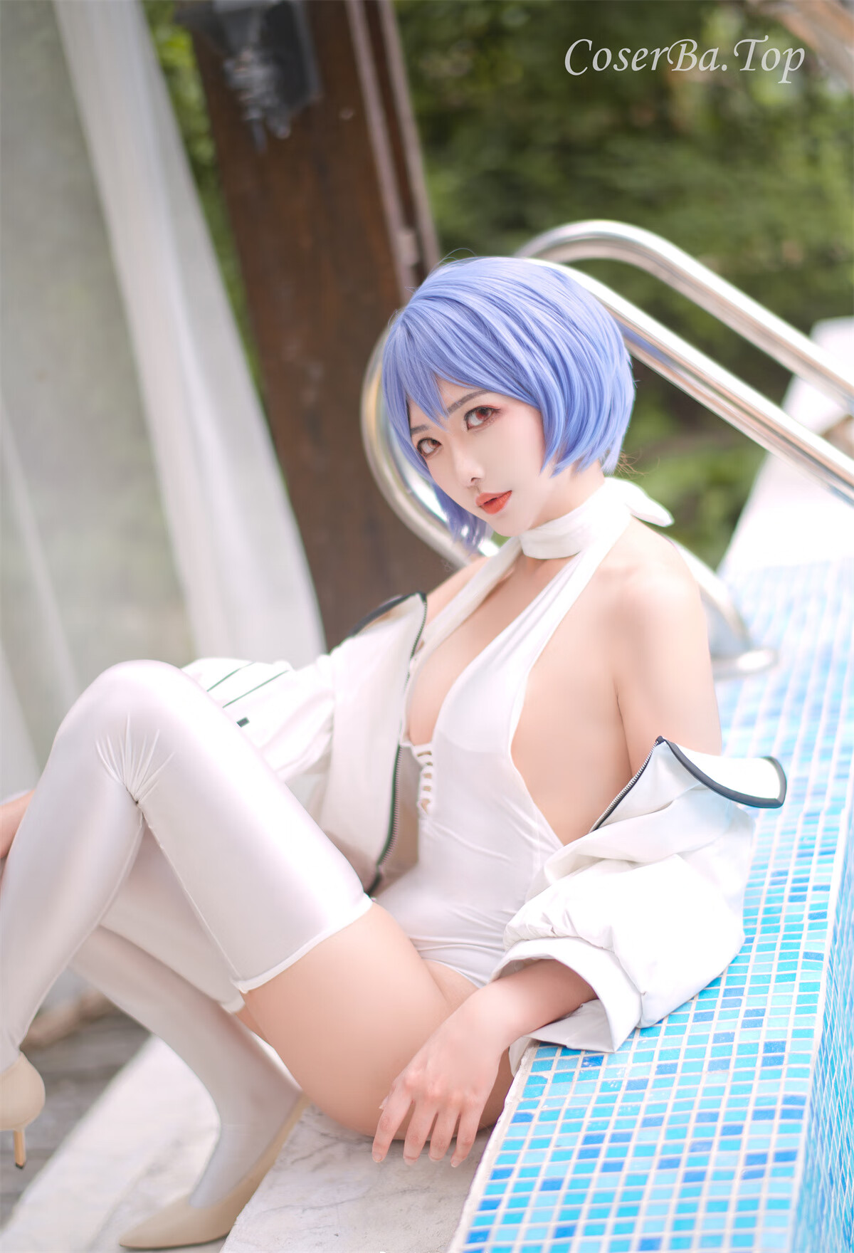 网络红人@源纱希 狸猫 凌波丽COS[12P 101M]