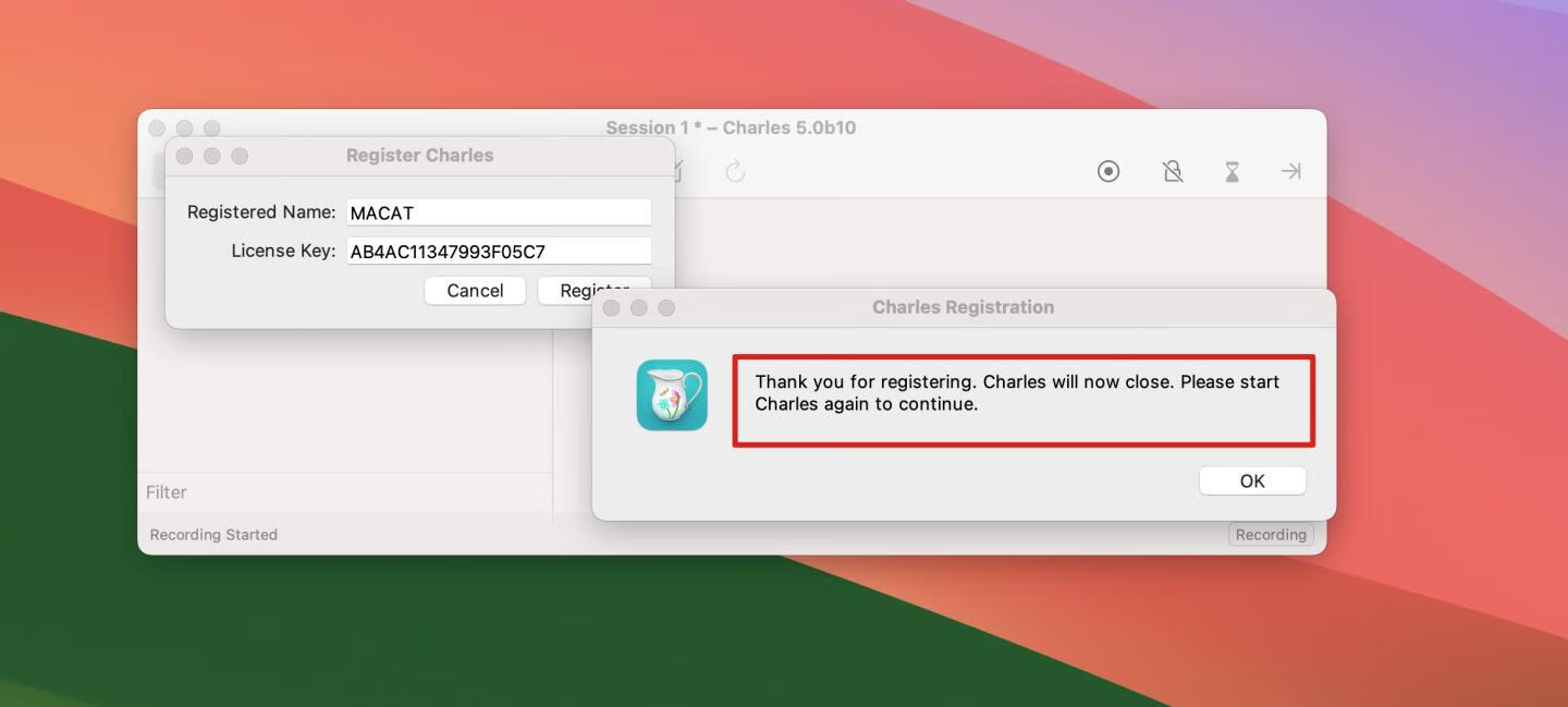 Charles for Mac v5.0b10 注册激活版 HTTP协议抓包工具