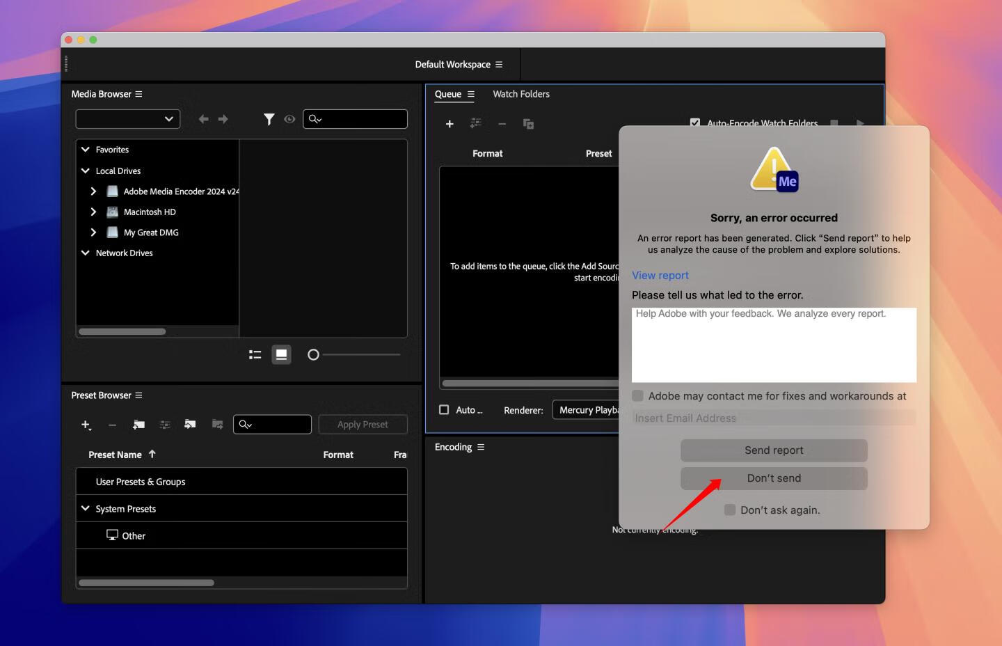 Adobe Media Encoder 2024 for Mac v24.6 中文激活版 intel/M通用 (ME 2024)