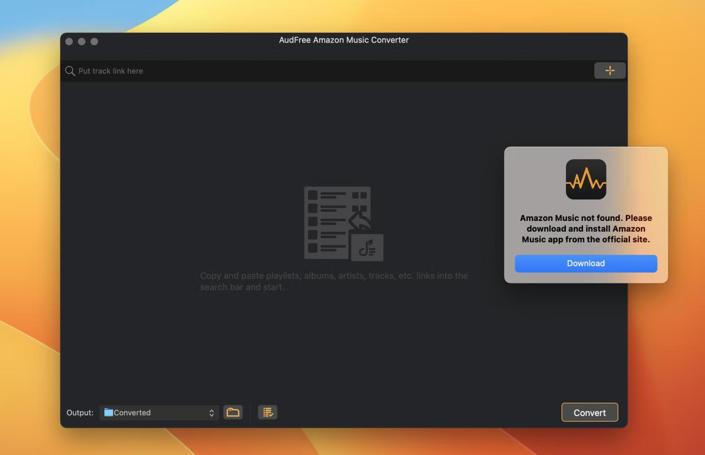 AudFree Amazon Music Converter for mac v2.11.0激活版 亚马逊音乐下载转换器