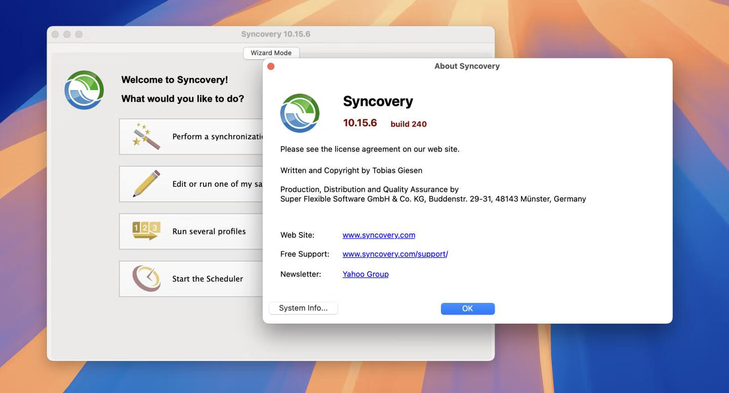 Syncovery for mac v10.15.6激活版 文件备份和同步工具