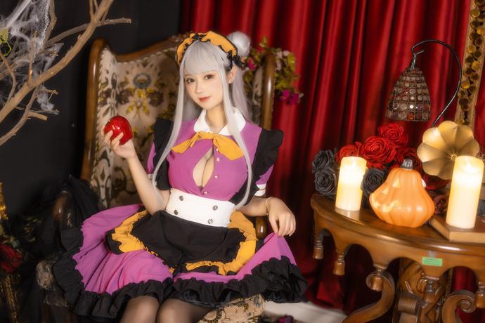 羽生三未-万圣黑丝女仆 [37P-1.56GB]