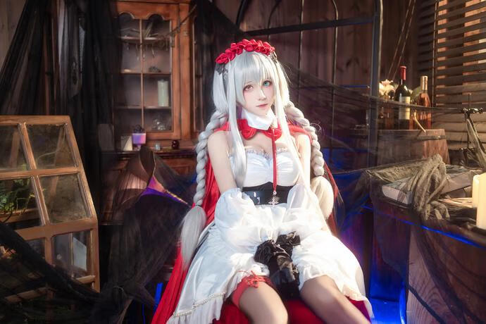 Tomoyo酱-碧蓝航线  埃尔宾小红帽[30P-173MB]