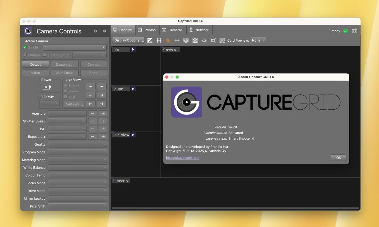 CaptureGRID for Mac v4.28激活版 摄像机控制软件