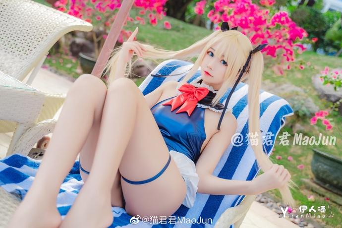 「COSPALY」碧蓝航线玛丽萝丝-9P @猫君君MaoJun
