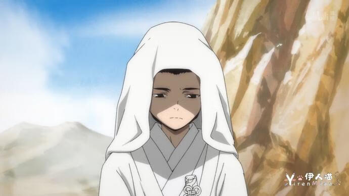 「多罗罗」第七集 打败蜈蚣精后恢复嗅觉的百鬼丸第一次叫多罗罗的名字