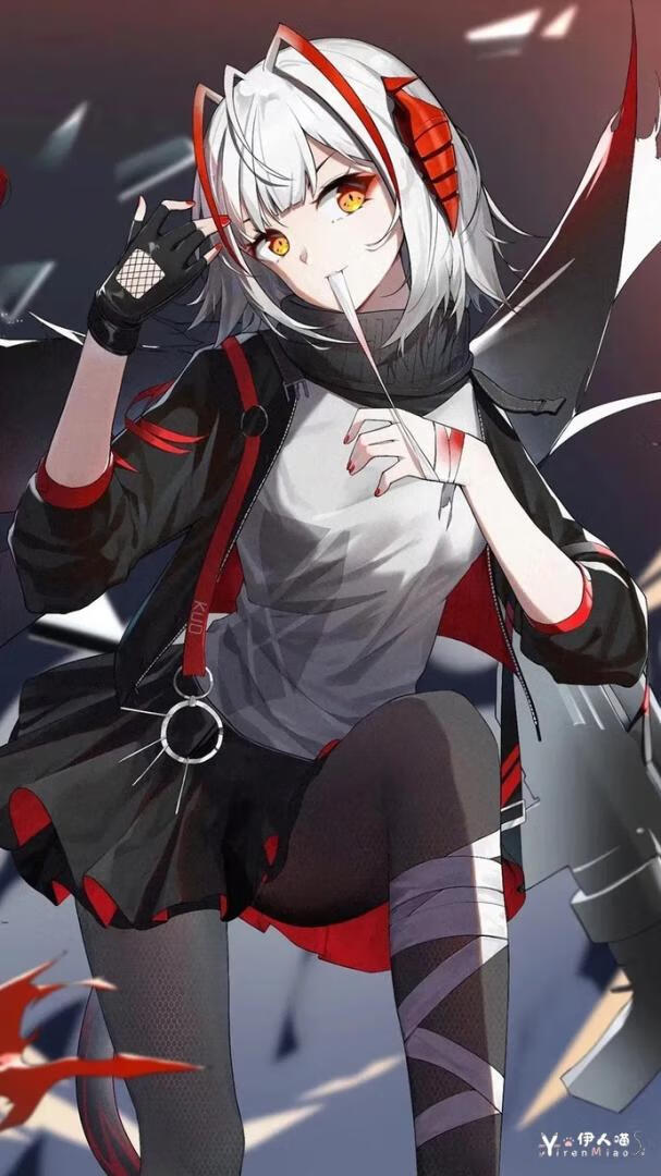 「萌妹壁纸」YRM.012-二次元萌妹子手机壁纸图片