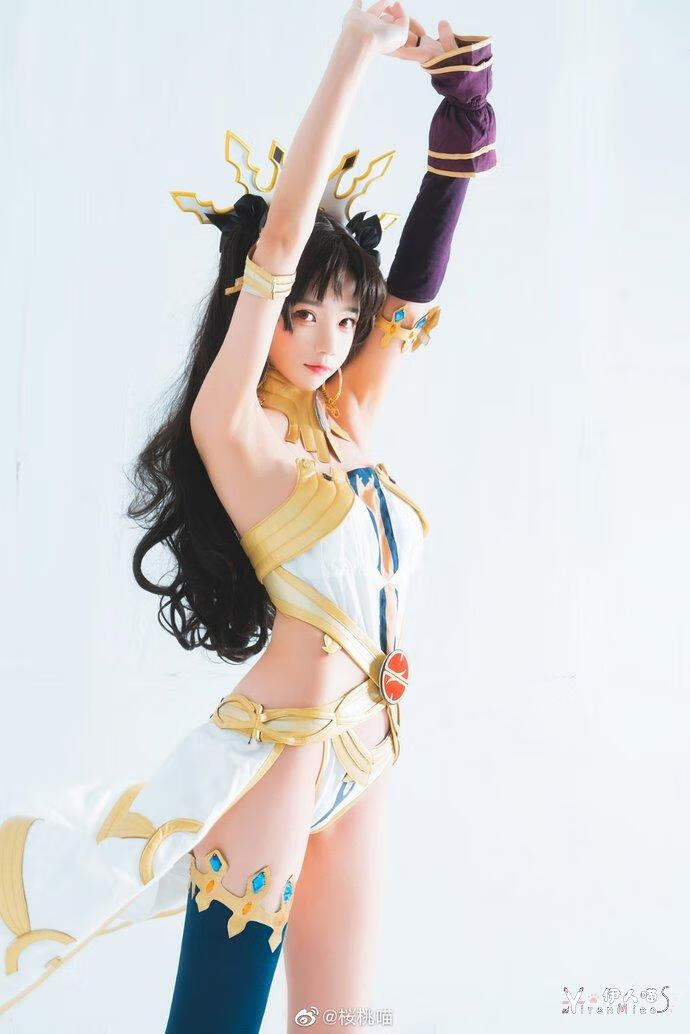 「COSPALY」FGO伊什塔尔弓凛-9P @桜桃喵 (3).jpg