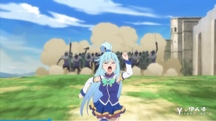 「为美好的世界献上祝福」第六集中 素晴无头骑士叫什么名字？气到摔脑袋的魔王干部贝尔迪亚