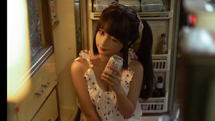 蠢沫沫-格子裙-现场花絮视频[1V-2.93G]