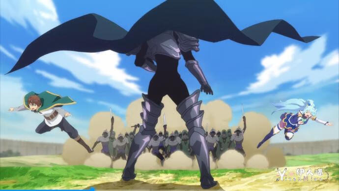 「为美好的世界献上祝福」第六集中 素晴无头骑士叫什么名字？气到摔脑袋的魔王干部贝尔迪亚