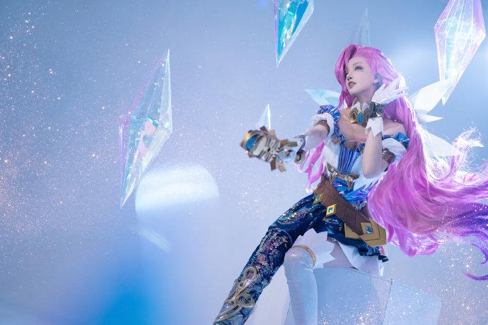 「COSPALY」英雄联盟萨勒芬妮-15P@落切