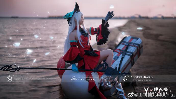 「COSPALY」FGO浊心斯卡蒂-12P @面饼仙儿Mochita