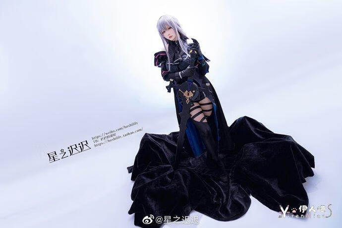 星之迟迟cosplay作品明日方舟角色斯卡蒂 (5).jpg