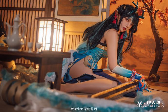 「COSPALY」明日方舟夕-9P @小侦探莉莉西