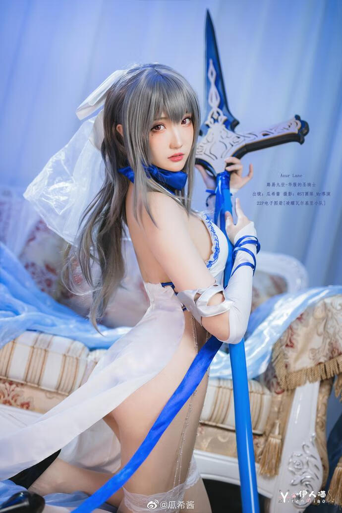 瓜希酱cosplay路易九世-华服的圣骑士 (7).jpg
