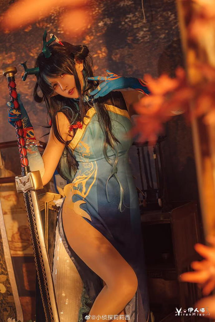 「COSPALY」明日方舟夕-9P @小侦探莉莉西