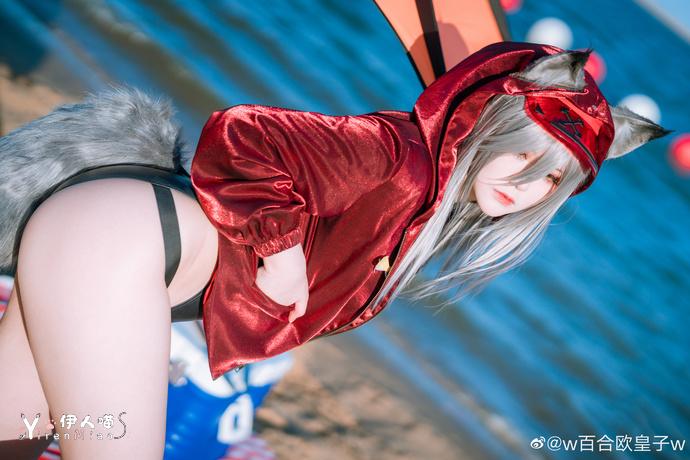 「COSPALY」明日方舟轻风LB01红-12P @w百合欧皇子w