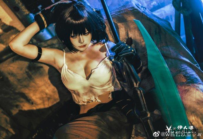 「COSPALY」明日方舟森蚺熔锻铸匠-15P @百合欧皇子