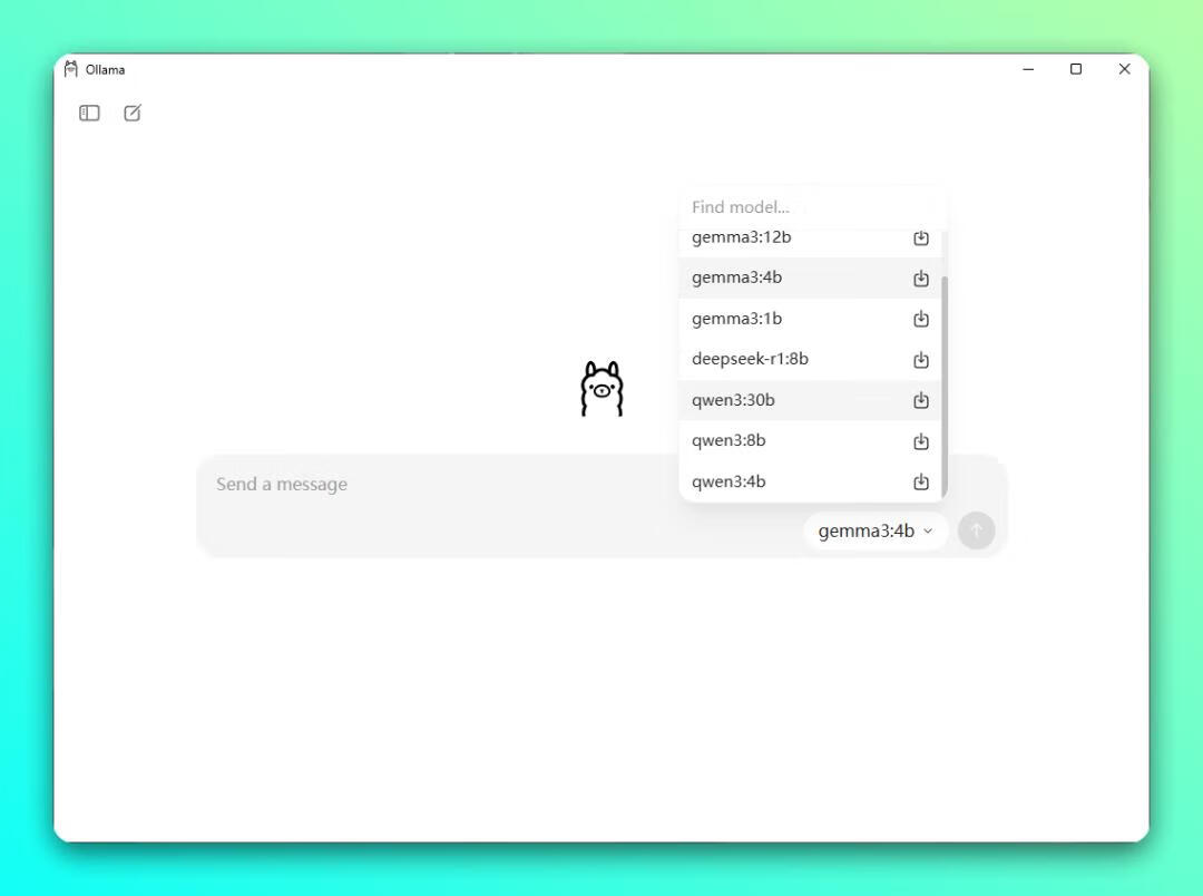图片[2]-新手小白也能轻松部署本地 AI 模型！Ollama 发布桌面客户端-小昂裕的百宝库