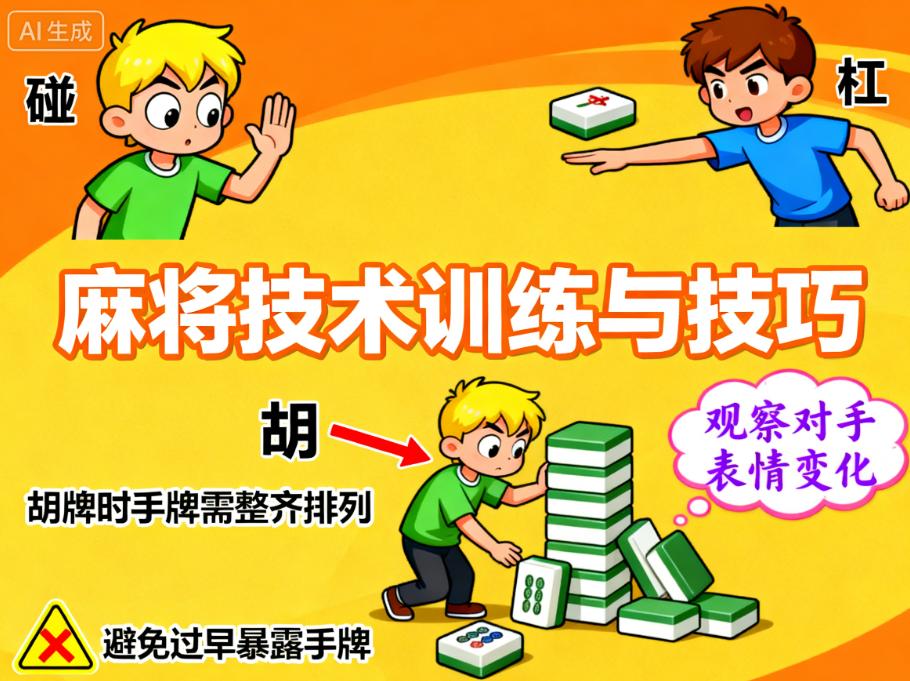 刘坚强 麻将技术训练与技巧（完结）-稀缺资源网