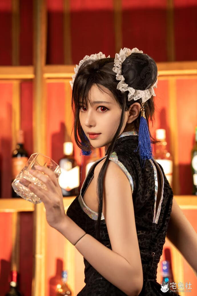 Shika小鹿鹿 cosplay作品068 蒂法真爱版 宅兔社.jpg shika小鹿鹿全套cos图片合集 颜值爆表让你欲罢不能!