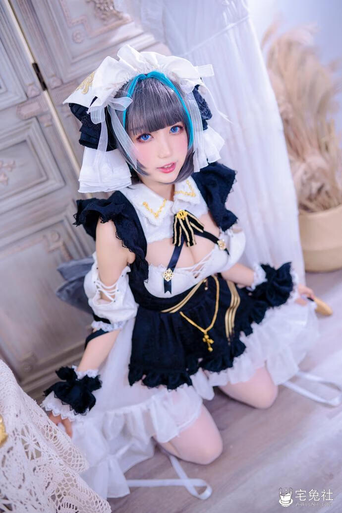 周叽是可爱兔兔全套作品图合集 碧蓝航线cos图片的魅力一览无余！