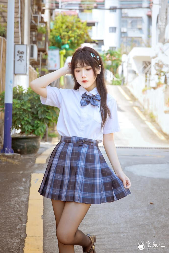 不呆猫 NO.054 泳衣jk学妹.jpg