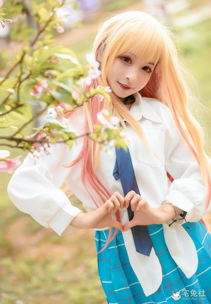 九九八吖 cosplay作品015 喜多川海梦 宅兔社.jpg 九九八吖全套作品图合集 妩媚迷人引万人追捧!