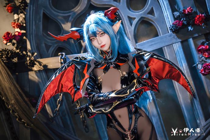 佛系萌妹狐玖玖COS白雪之仪美成童话公主！惊艳粉丝！