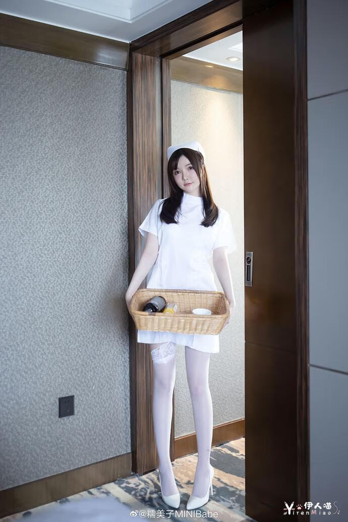 糯美子MiniBabe护士装写真魅力爆表! (4).jpg 治愈系美少女登场!糯美子MiniBabe护士装写真魅力爆表!