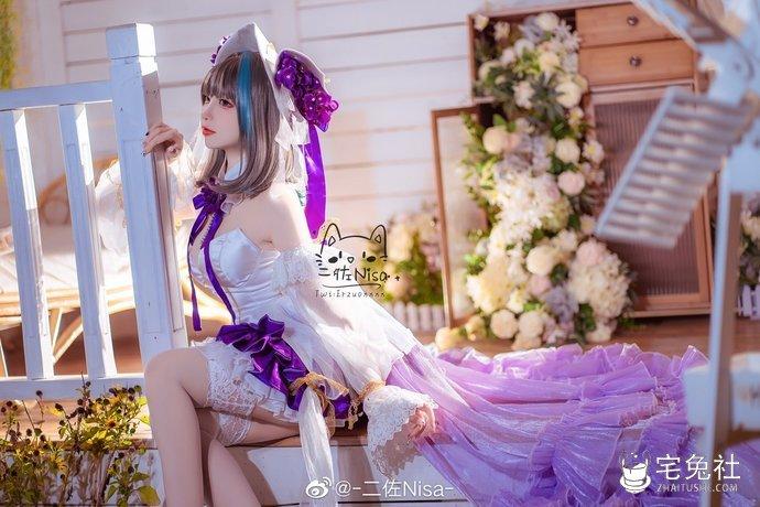 广西表妹二佐nisa柴郡音乐绚烂超萌COS合集