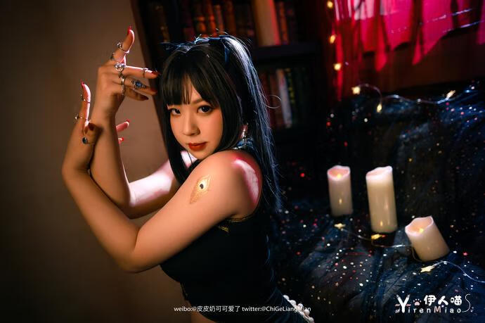 皮皮奶 cosplay作品020 舞娘伊人喵.jpg 撒娇女孩皮皮奶可可爱了啦最新Cosplay作品集,让你欲罢不能!