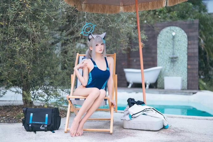 九柒喵-白子泳装[34P-420M]