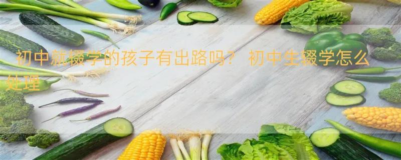 初中就辍学的孩子有出路吗？ 初中生辍学怎么处理