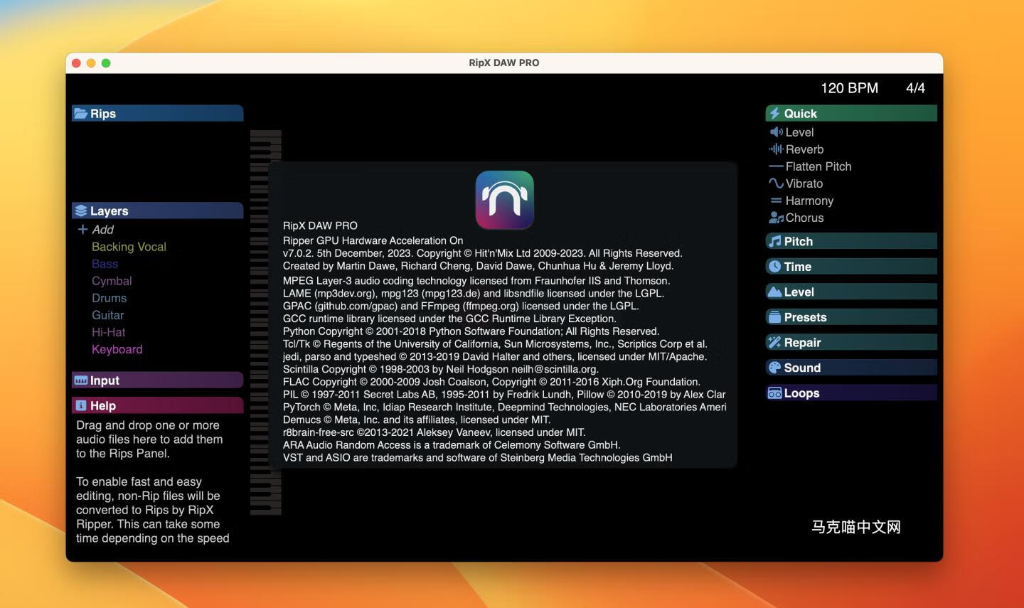 Hit‘n’Mix RipX DAW PRO for Mac v7.0.2激活版 专业音频处理软件