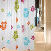 

Jingdong supermarket] green reed waterproof polyester shower curtain Princess complex 180 * 180
