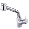 

Enzorodi (enzorodi) ERF1130184CP pull-type copper single-hole hot and cold basin faucet